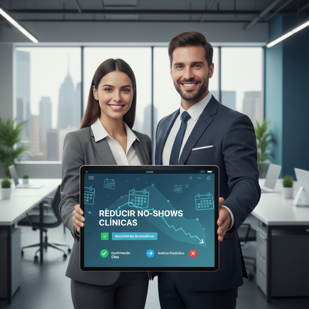 Reducir no-shows en clínicas con recordatorios automáticos