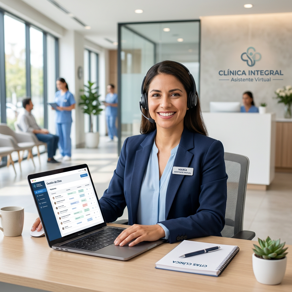 Asistente virtual para clínicas automatizando citas médicas por WhatsApp