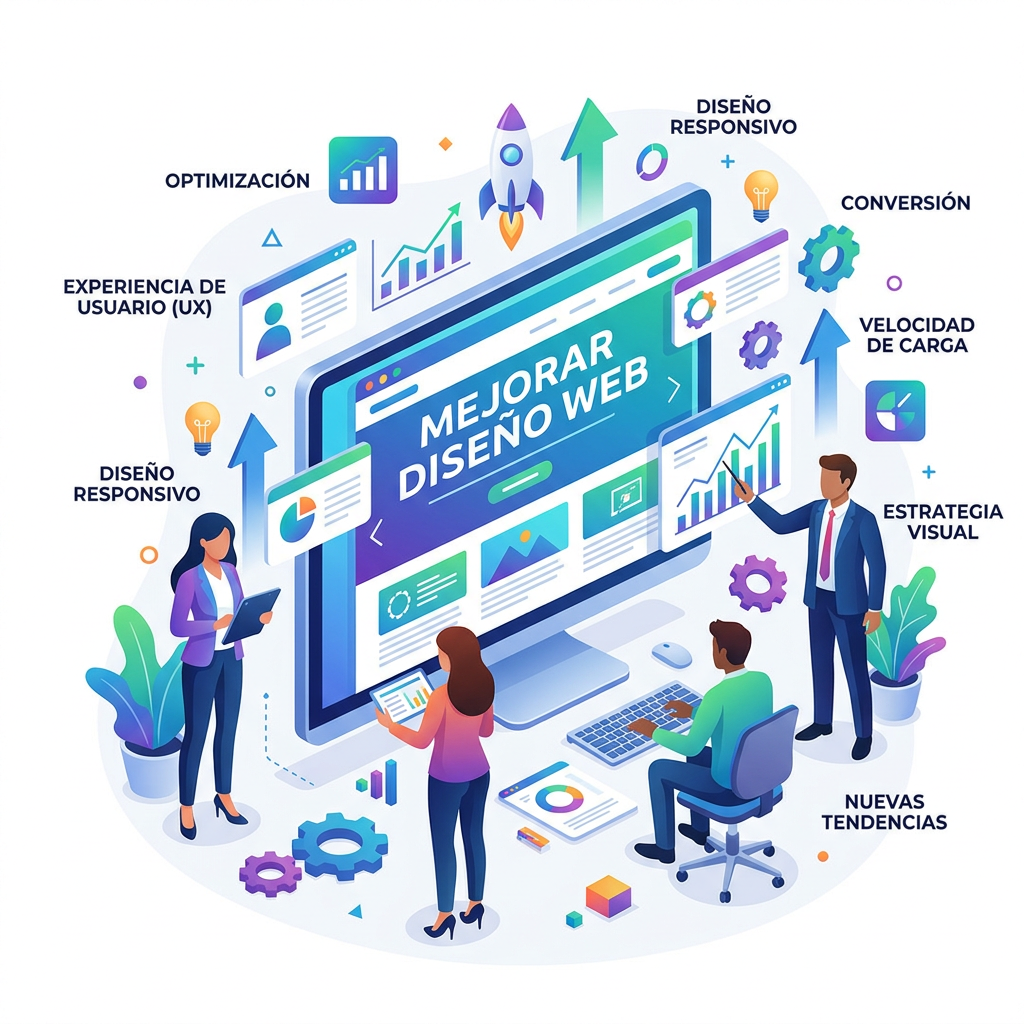 Diseño web profesional para empresa de servicios con prueba social y CTA visible