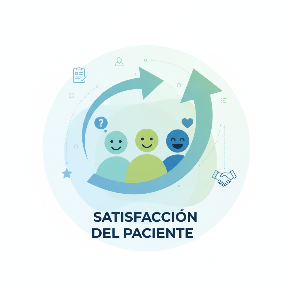 Asistente virtual atendiendo consultas de pacientes en clínica